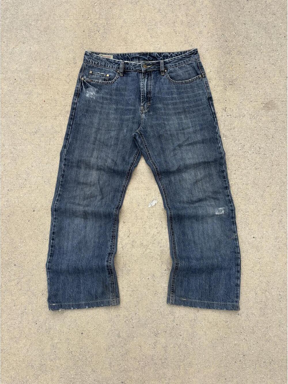 90's Buffalo David Bitton Raw Denim 501 Jeans Made Hong Kong